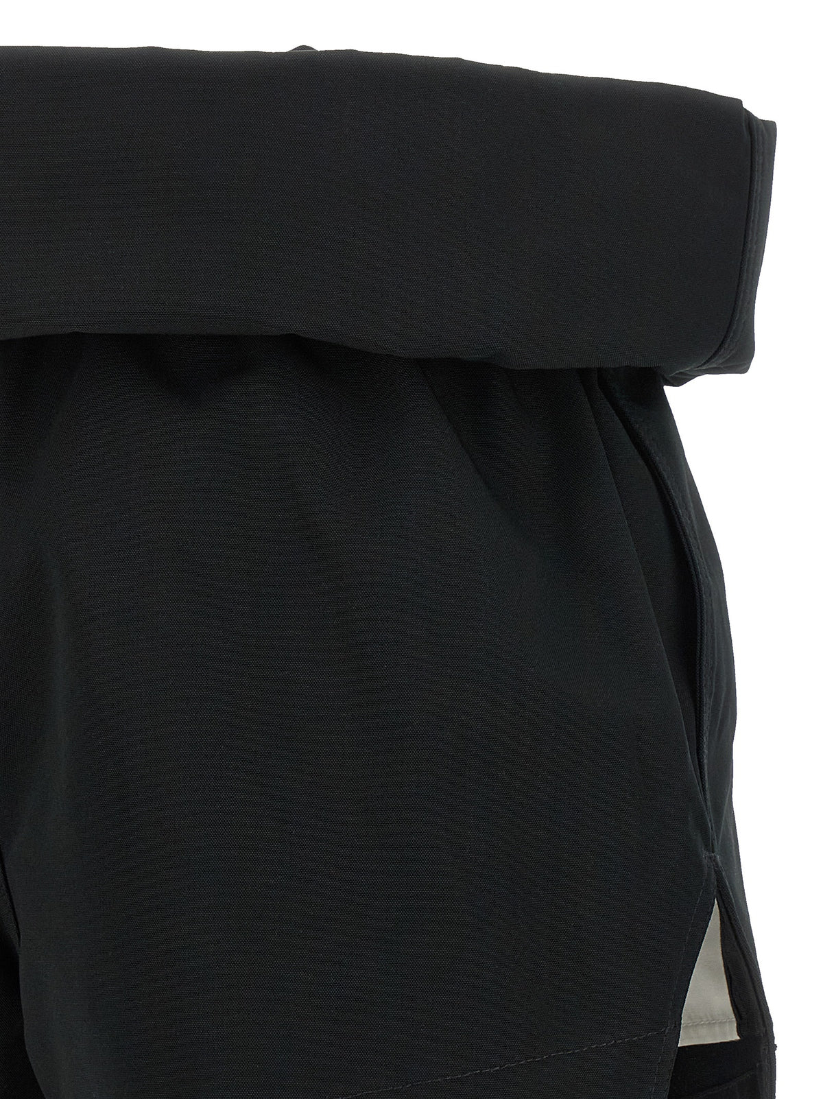 Rick Owens Women's Cotton Polyester Canvas Bermuda Shorts - Black