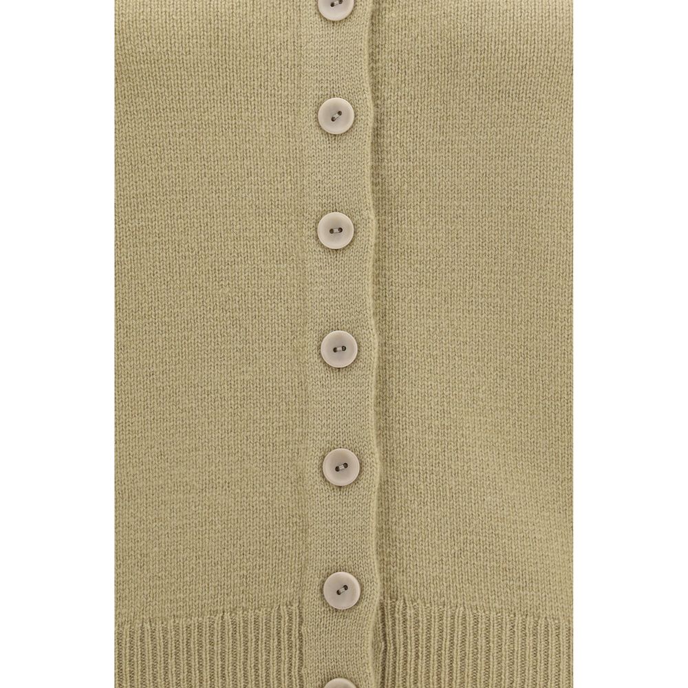 Lemaire Beige Cashmere Cardigan