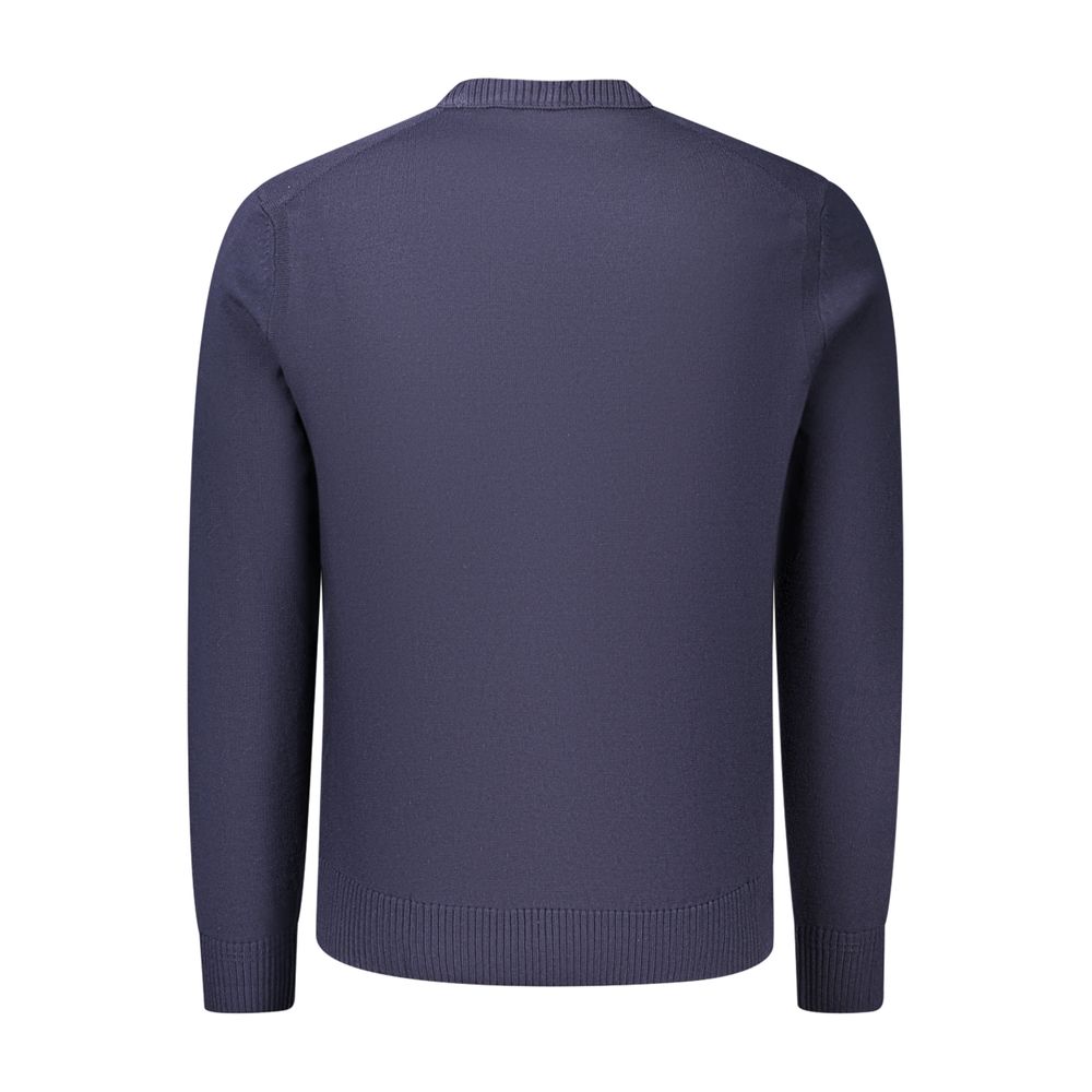Hugo Boss Blue Wool Sweatshirt