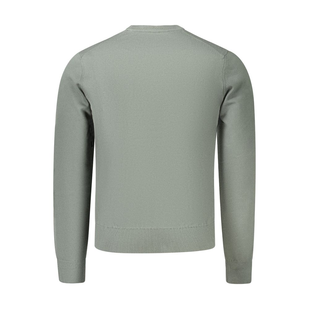 Hugo Boss Men's Crew Neck Cotton Sweatshirt - Green