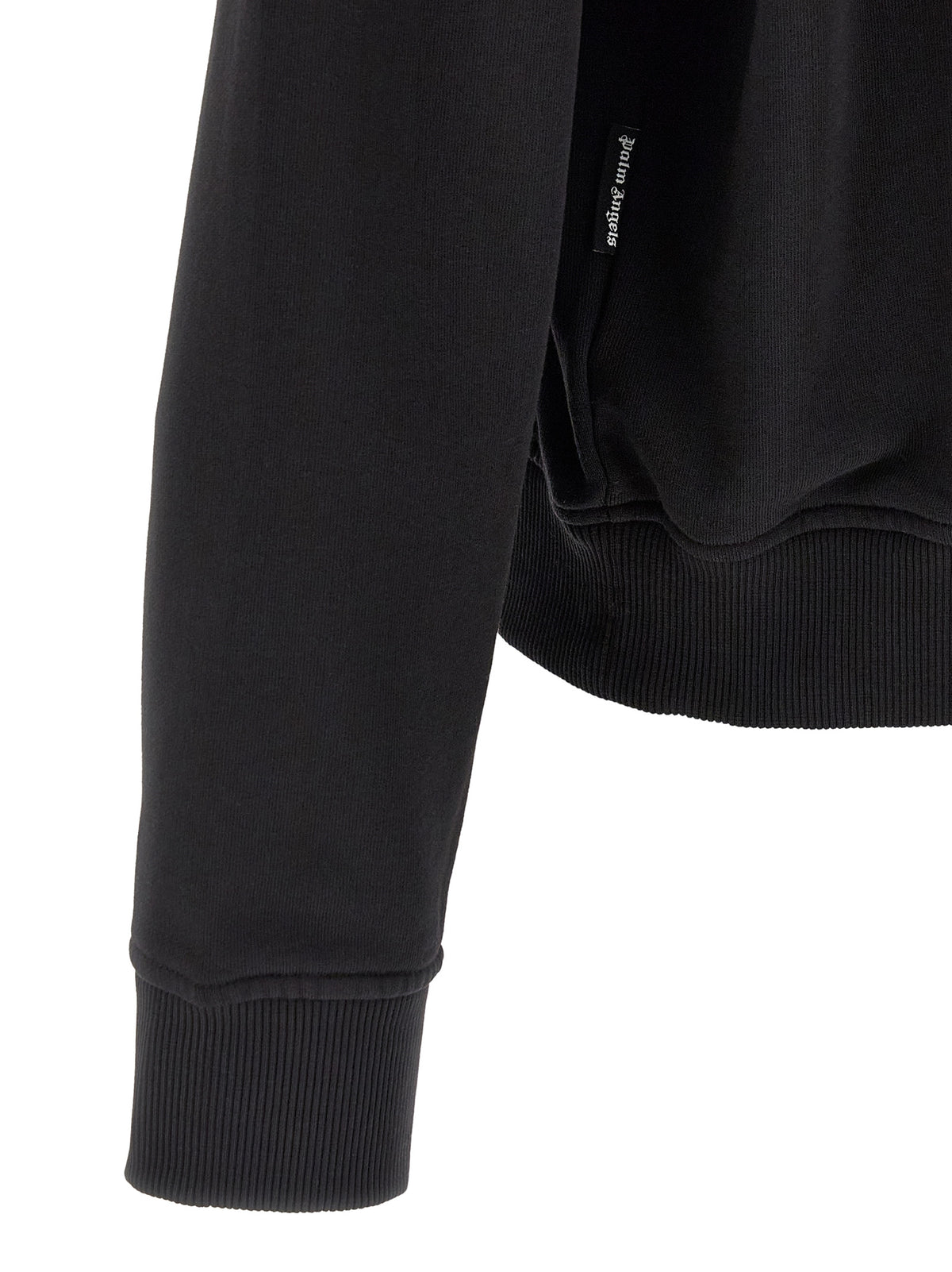 Palm Angels Black Cotton Sweatshirt