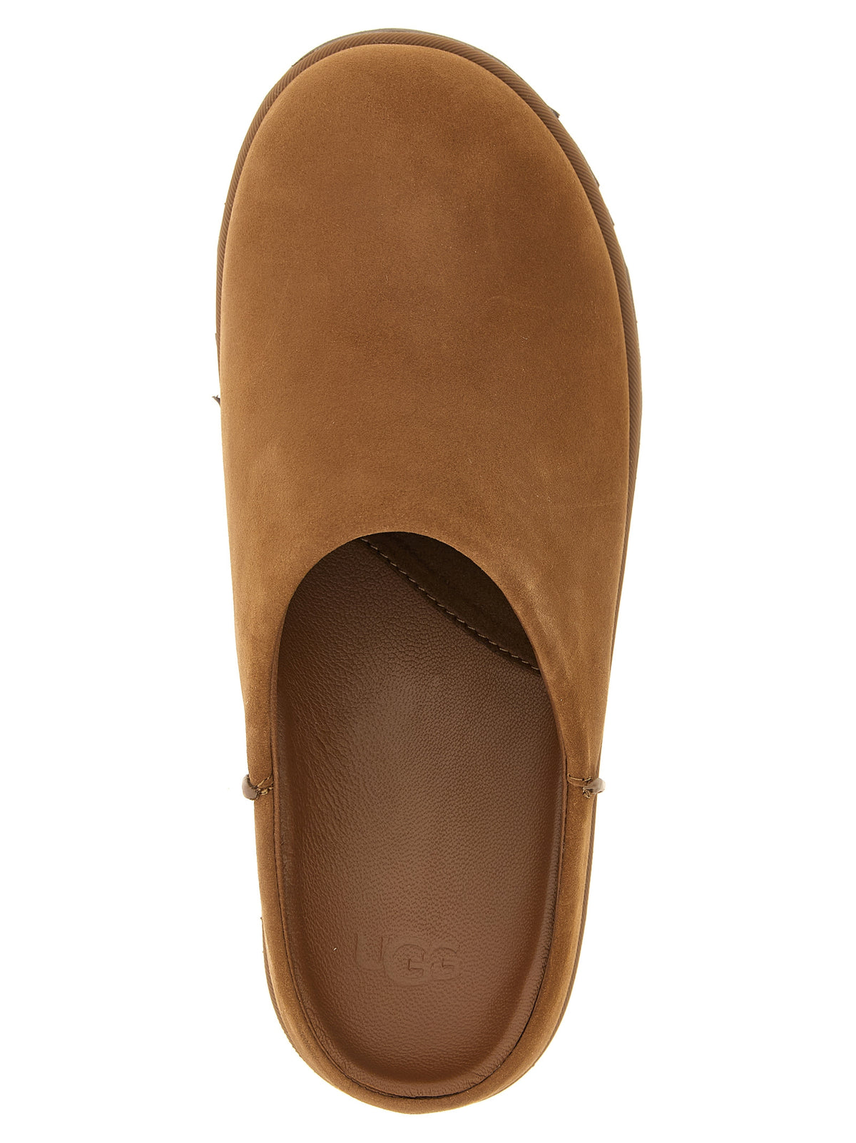 UGG Brown Leather Moccassin