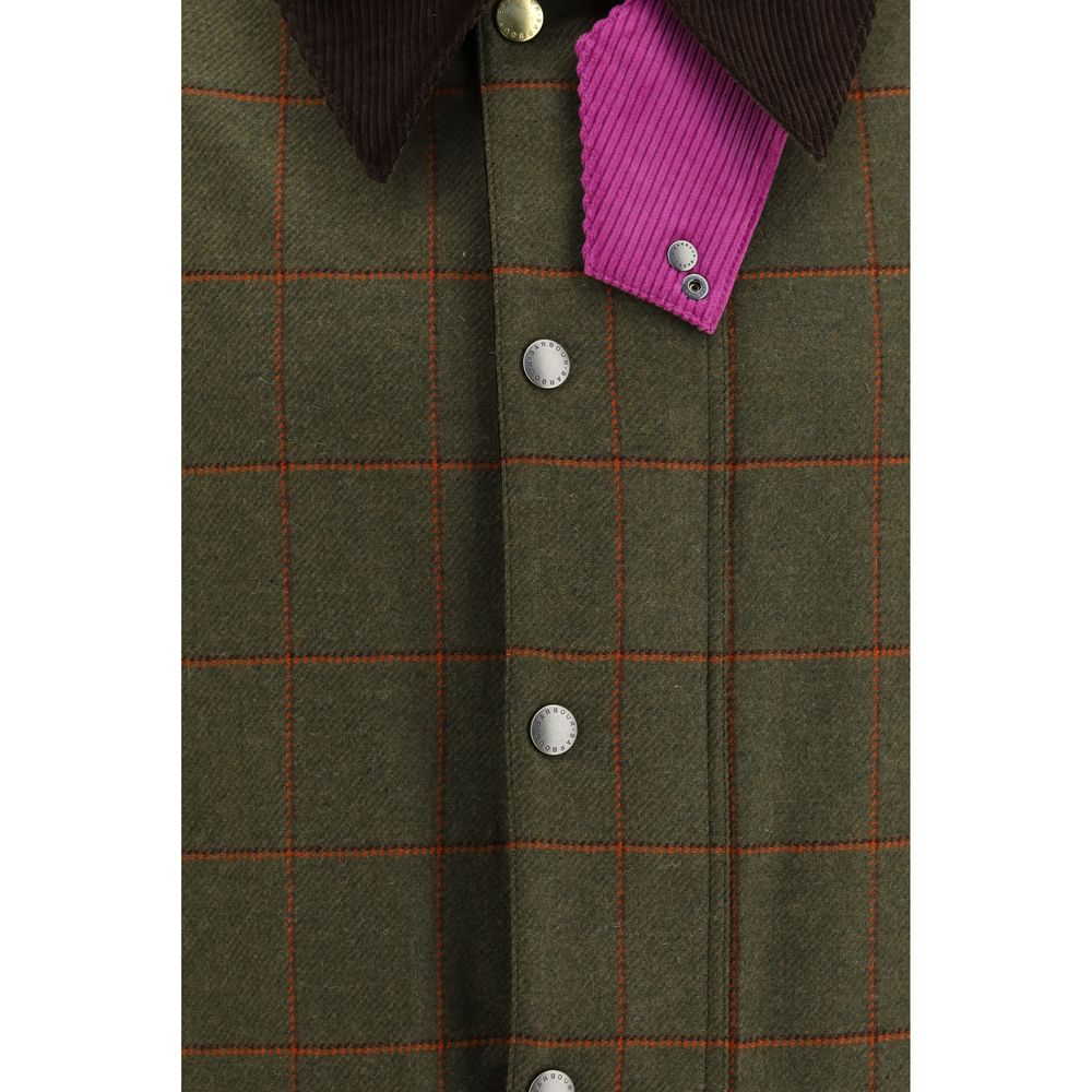 Barbour Bicolor Wool Oves Aries Full-Length Jacket