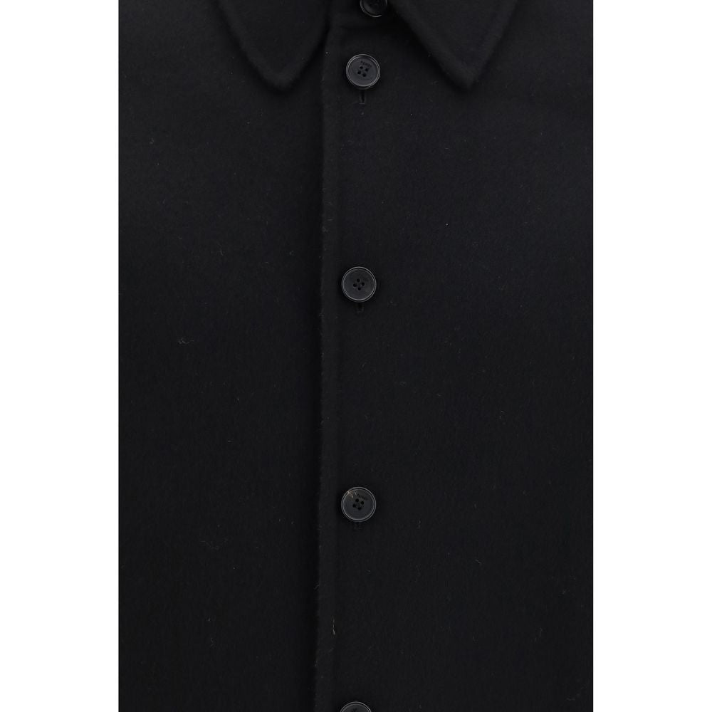 Fendi Black Wool Oves Aries Jacket