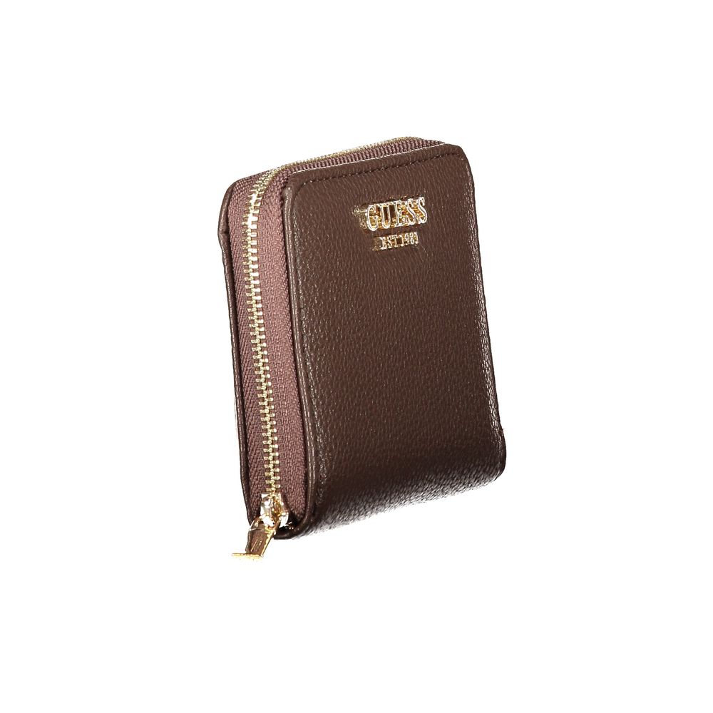 Guess Jeans Brown Polyurethane Women's Wallet