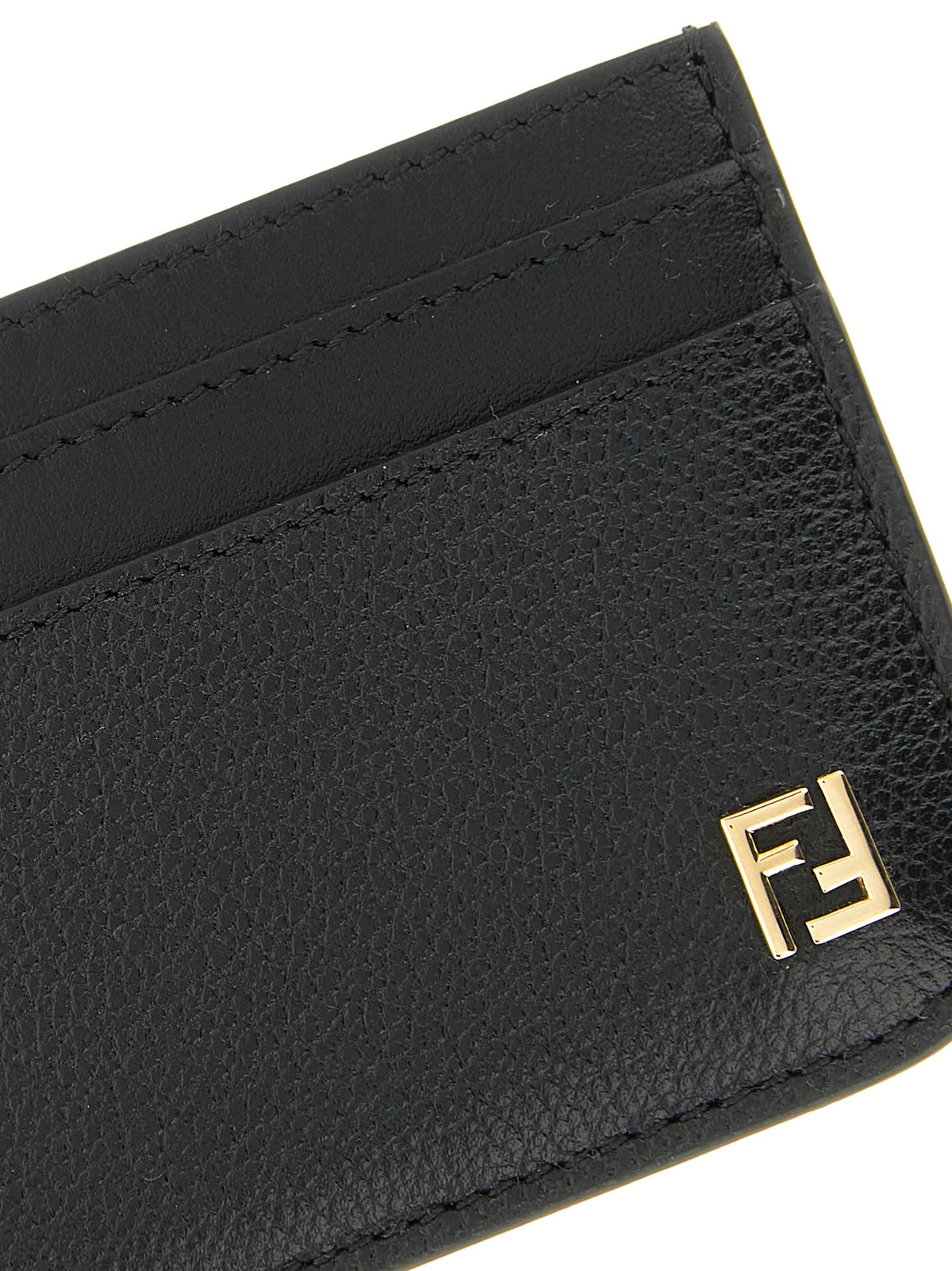 Fendi Black Calfskin Cardholder