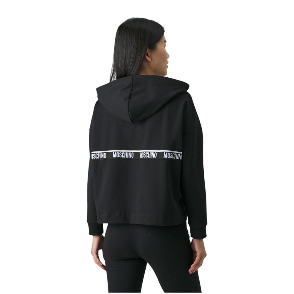 Moschino Black Cotton Sweatshirt