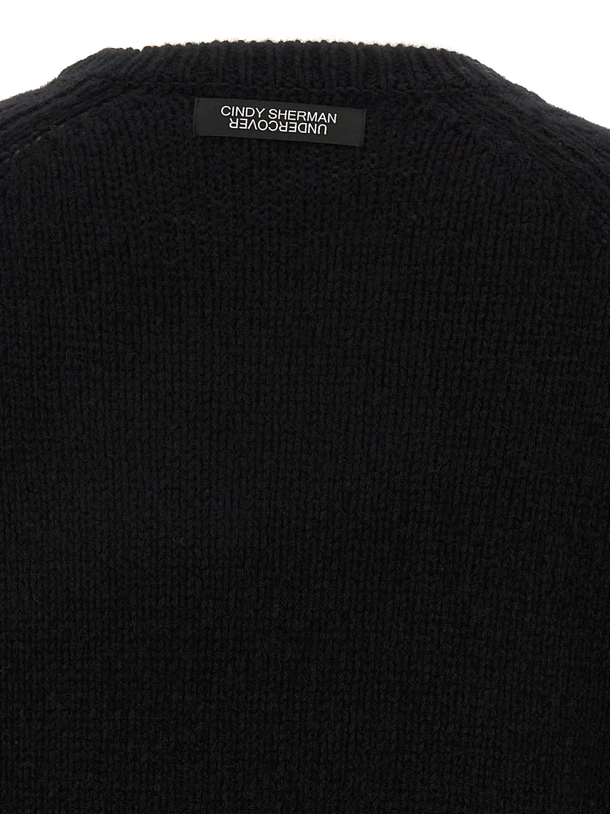 Undercover Black Wool Cardigan
