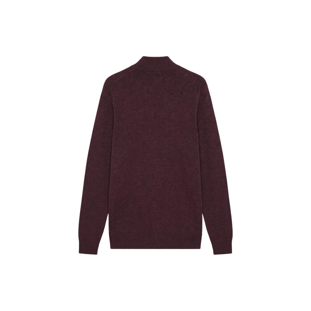 Lyle & Scott Bordeaux Cotton Sweatshirt