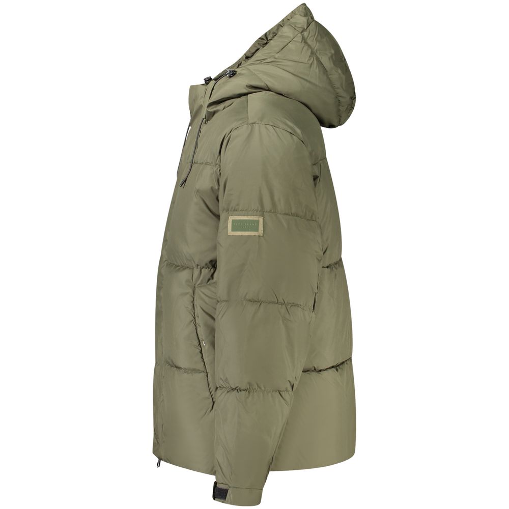 Pepe Jeans Verde Polyester Mens Jacket