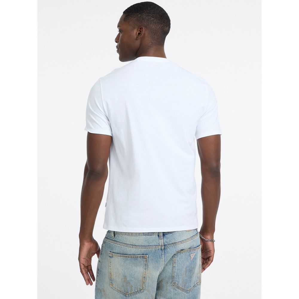 Guess Jeans White Cotton T-Shirt