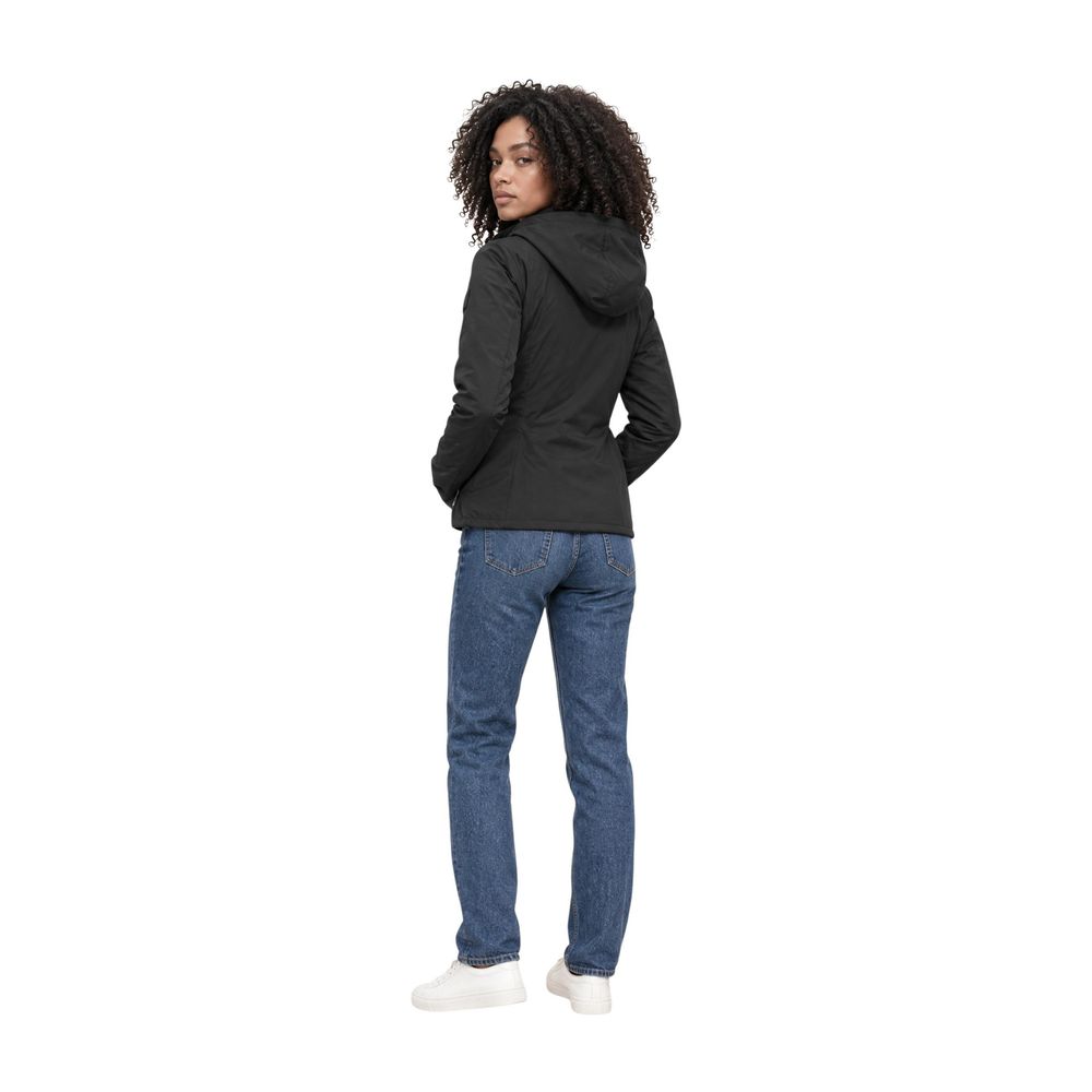 Refrigiwear Black Polyester Full-Length Jacket
