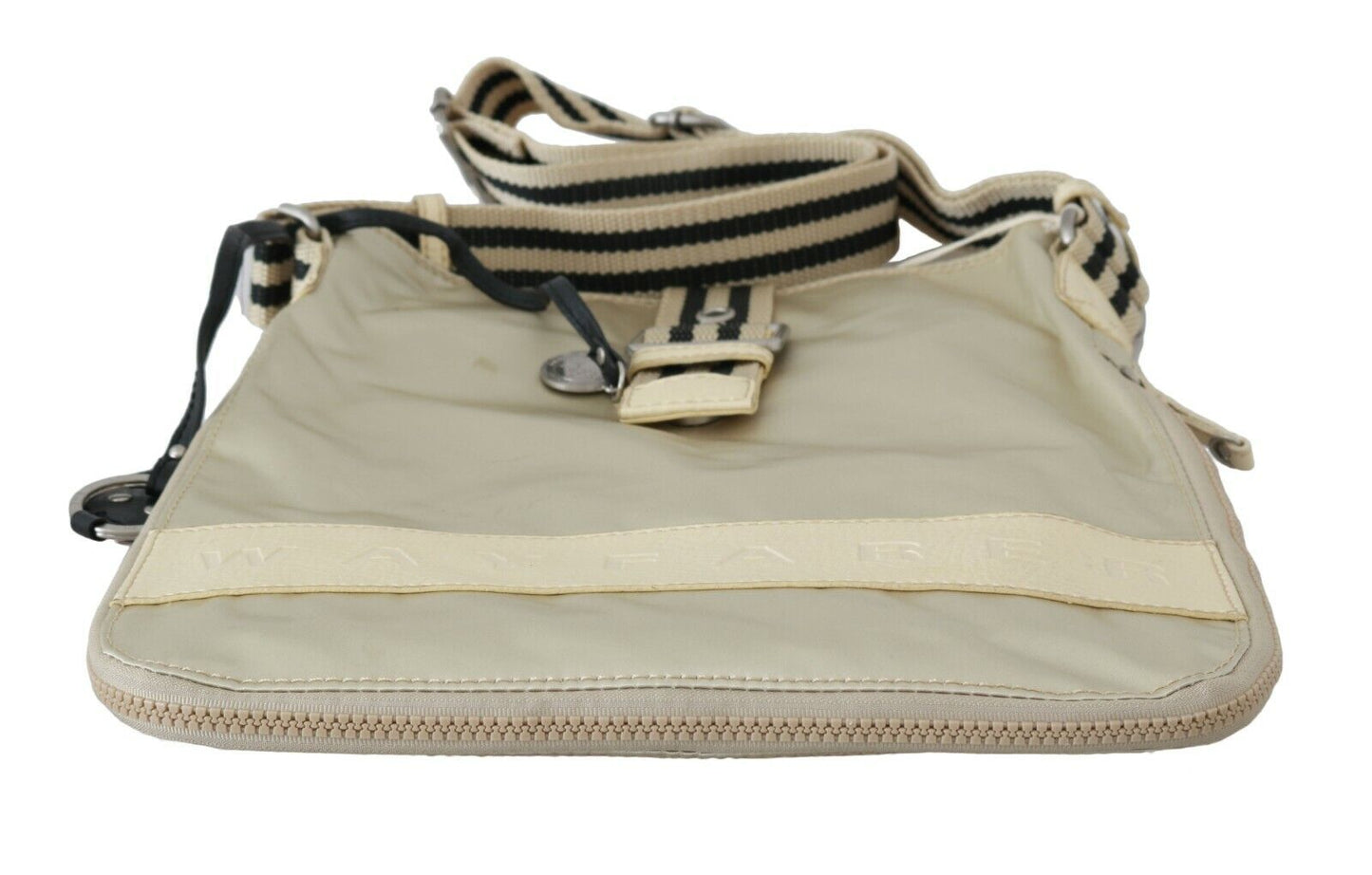 Wayfarer Beige Handbag Shoulder Tote Fabric Purse