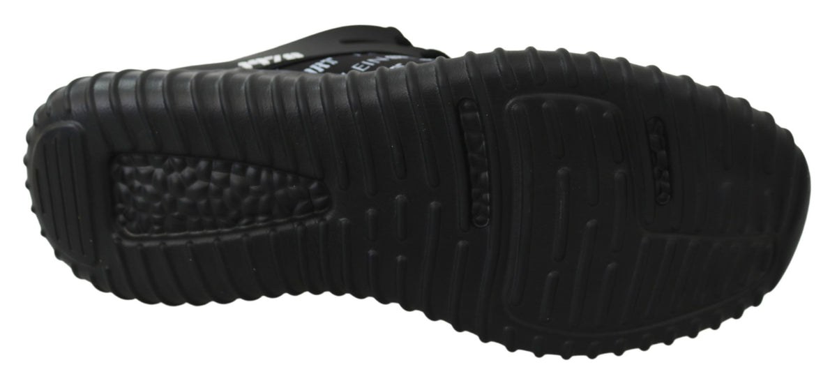 Athletic Sneakers by Plein Sport for men in polyester & rubber black showcases an impeccable silhouette, defined by an impeccable athletic style design that perfectly captures the essence of the Men's Athletic Polyester & Rubber Sneakers.