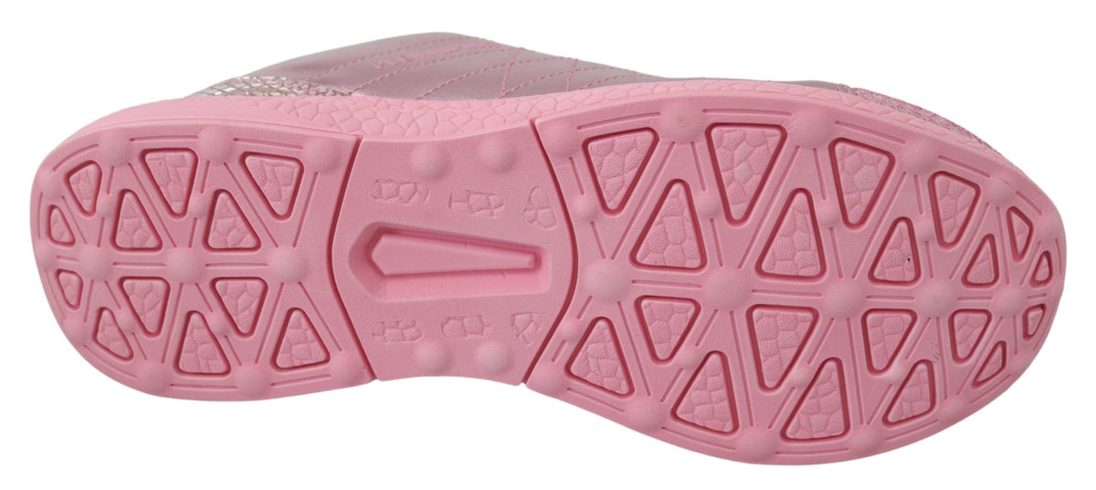 Plein Sport Women's Athletic Polyester & Rubber Sneakers - Pink