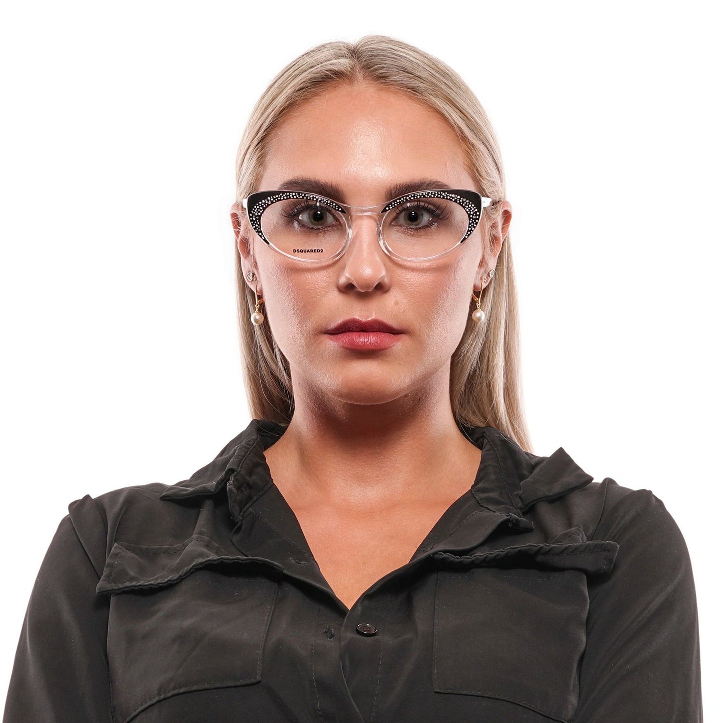 Dsquared² DQ5224 54003-1-FBB-48 Black Women Frames
