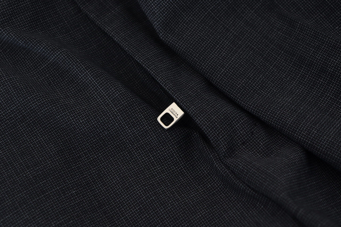 Dolce & Gabbana Men's Grey Checked Cargo Trousers Stretch Pants