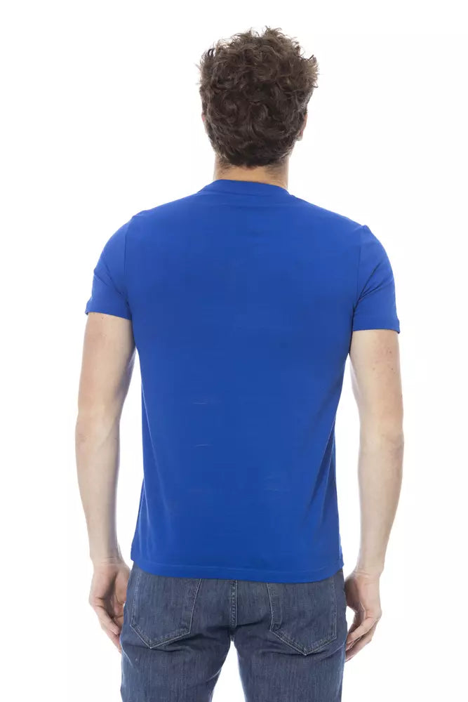 Baldinini Trend Men's Blue Cotton T-Shirt