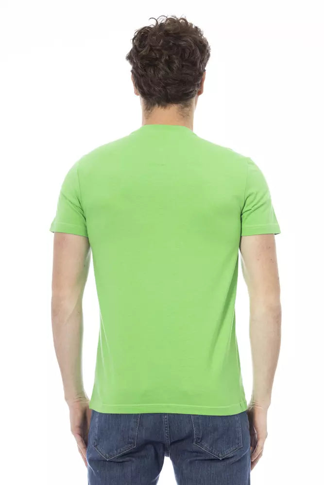 Baldinini Trend Men's Green Cotton T-Shirt