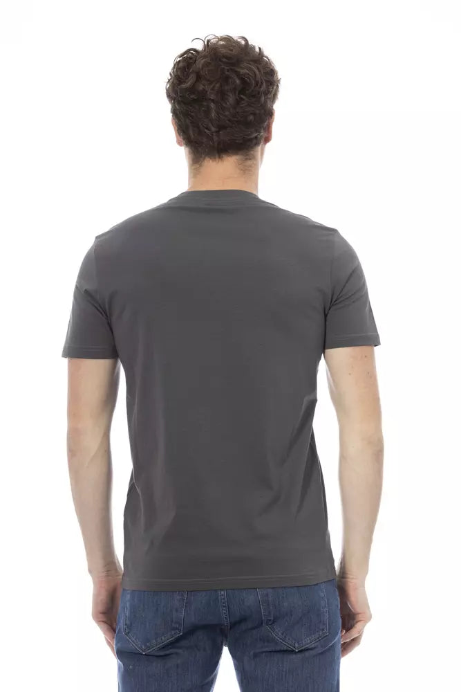 Baldinini Trend Men's Gray Cotton T-Shirt