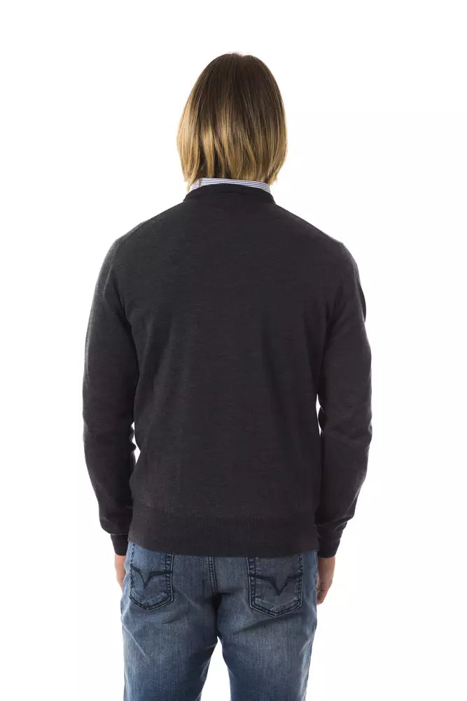 Anthracite Grey Men's Crewneck Sweater