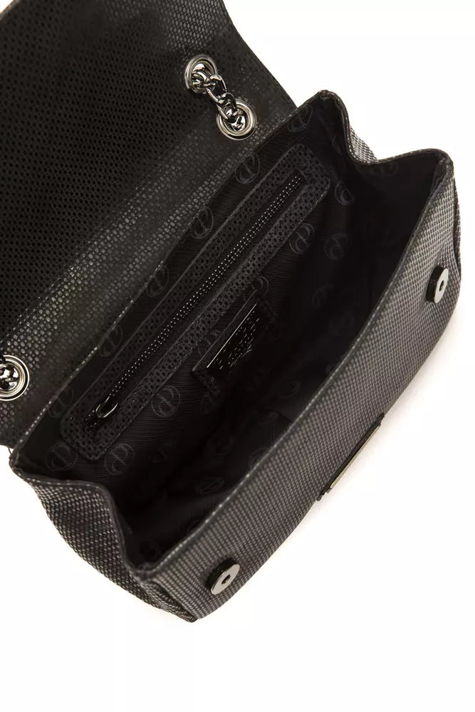 Pompei Donatella Nero Black Crossbody Bag