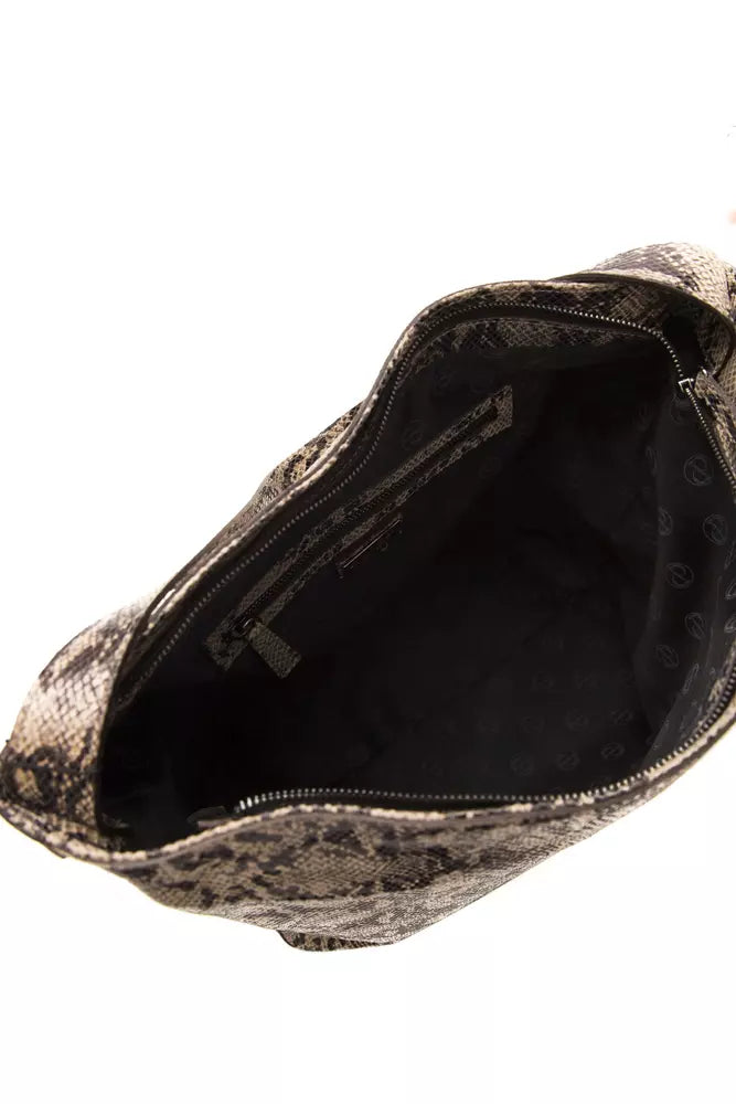 Pompei Donatella Tortora Taupe Shoulder Bag