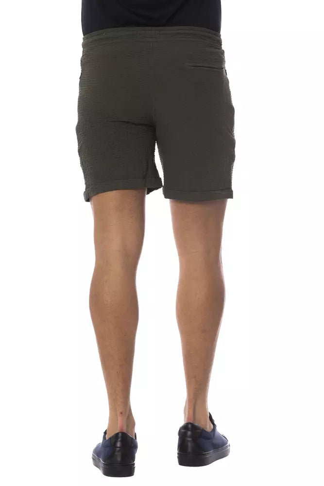 Military Green Verri Men's Casual Shorts
