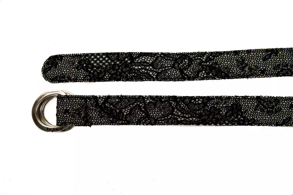 Black Wool Belt