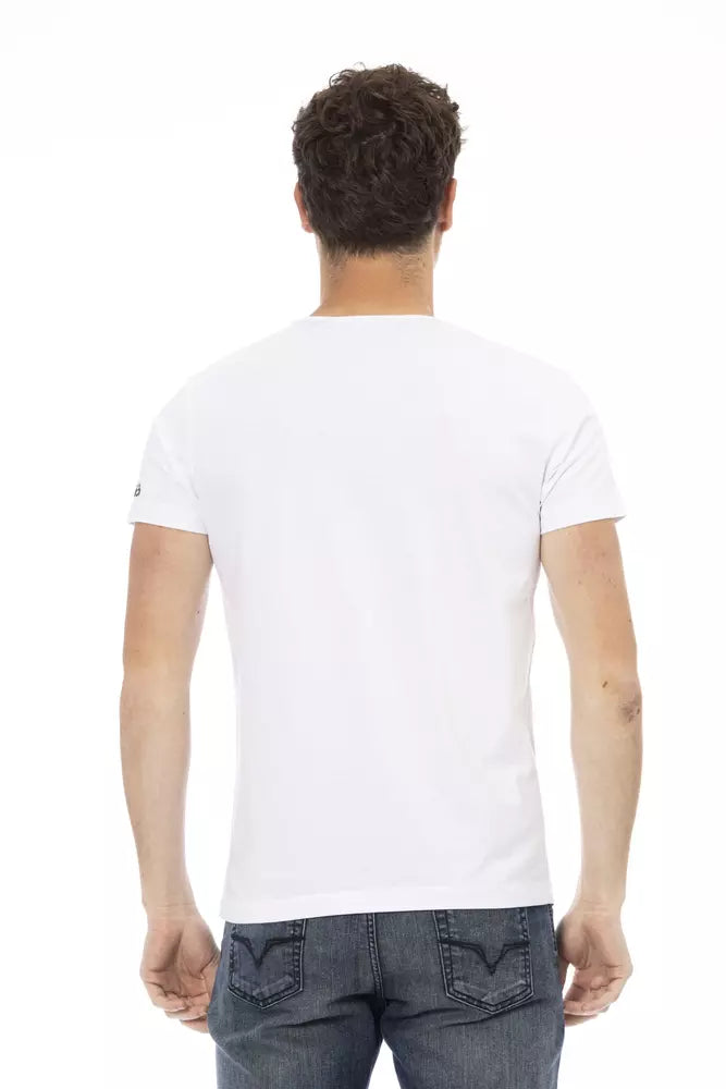 Trussardi Action Men's White Cotton T-Shirt