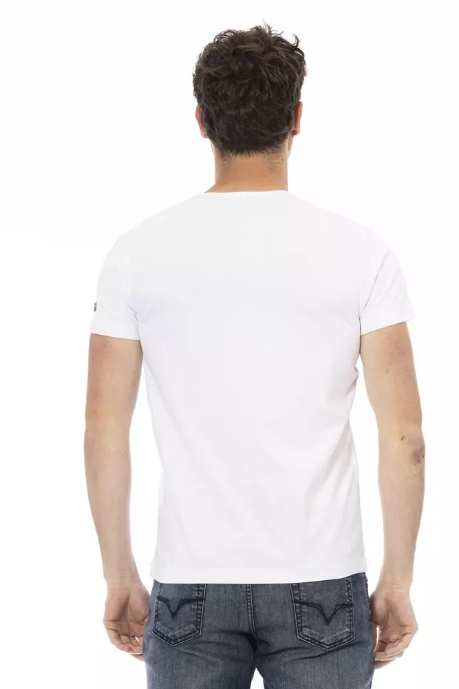 Trussardi Action Men's White Cotton T-Shirt