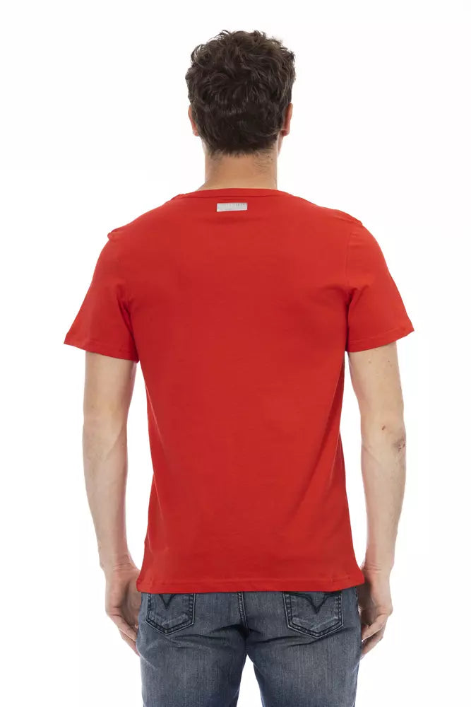 Bikkembergs Men's Red Cotton T-Shirt