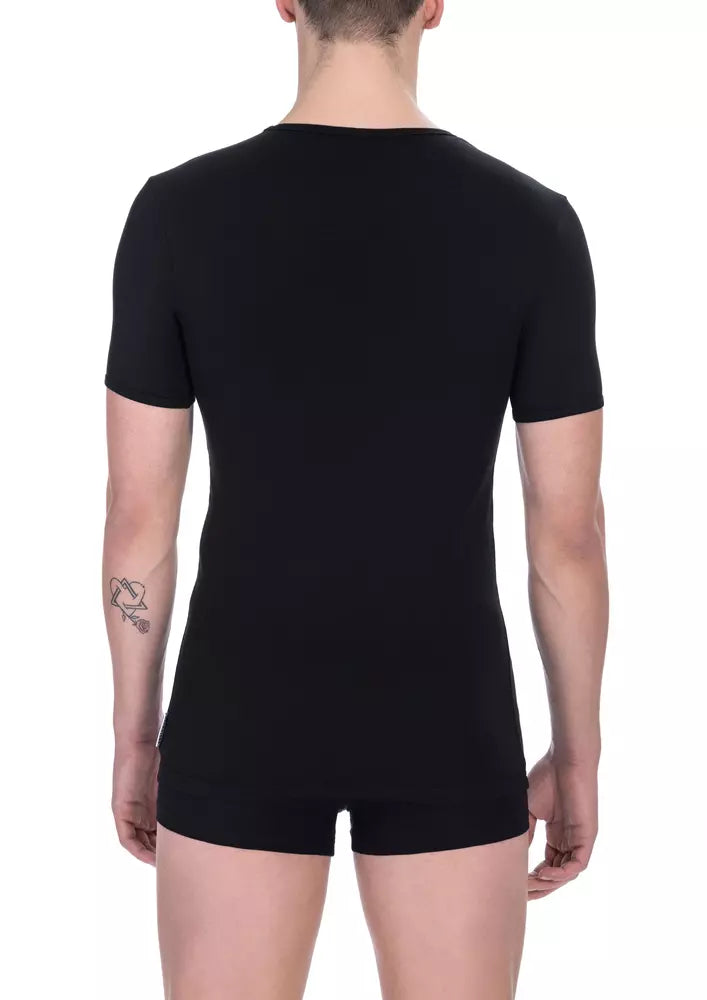 Bikkembergs Men's Black Cotton T-Shirt