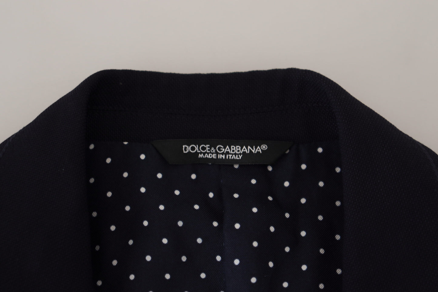 Dolce & Gabbana Men's Black Wool Formal Taormina Blazer