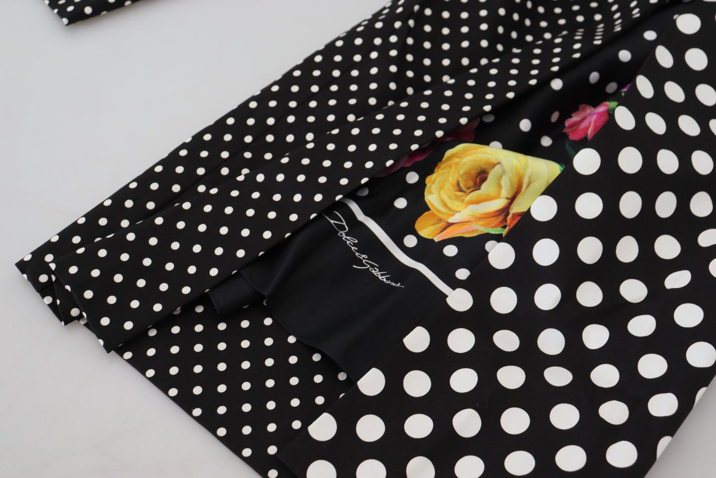 Multicolor Polka Dots High Waist Pants