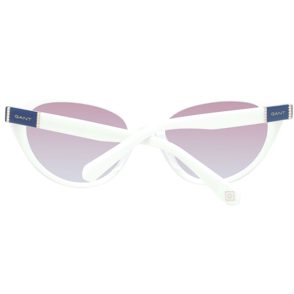Gant Cat-Eye Gradient Medium-Tint Plastic Sunglasses - Cream