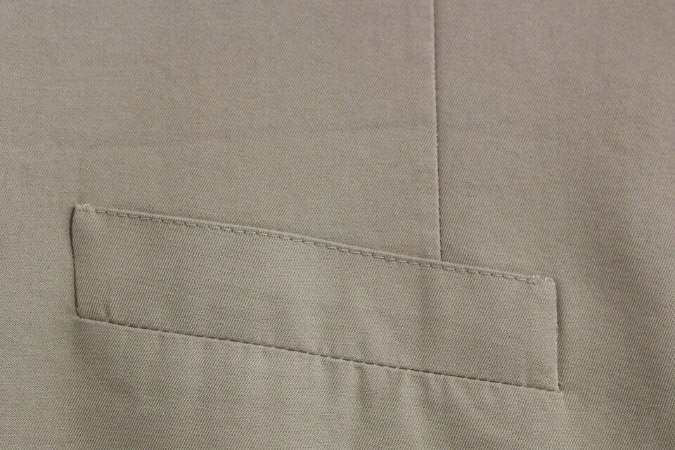 Dolce & Gabbana Men's Single Breasted Cotton & Silk Vest - Beige