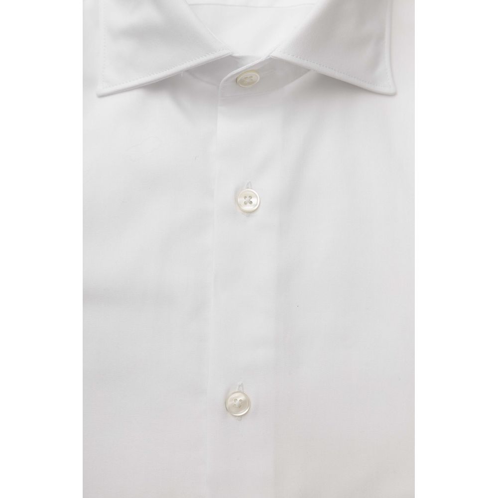 Bagutta Men's Cotton Shirt - White