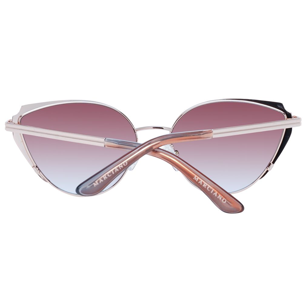 Marciano by Guess Cat-Eye Gradient Dark-Tint Metal Sunglasses - Rose Gold