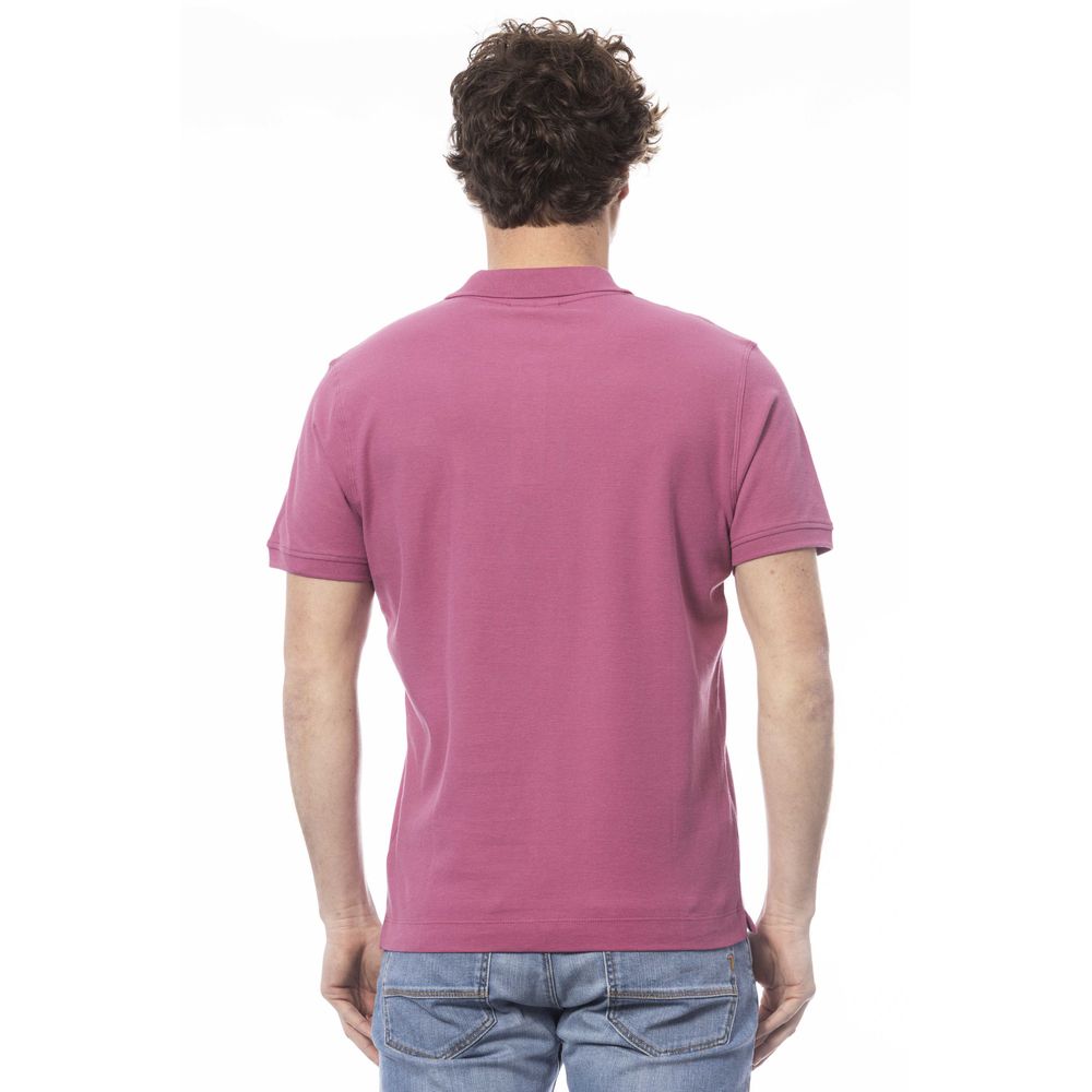 Purple Cotton Polo Shirt