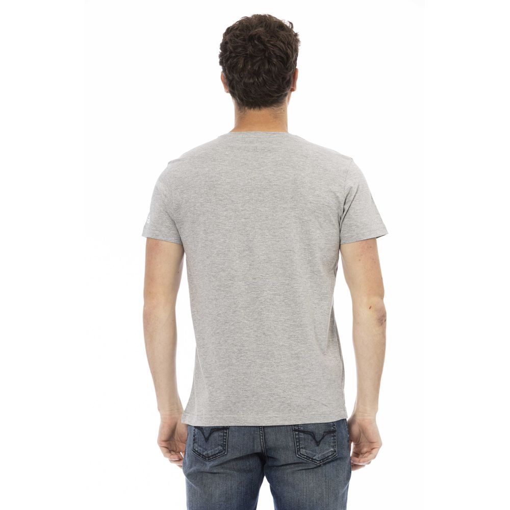 Gray Cotton T-Shirt