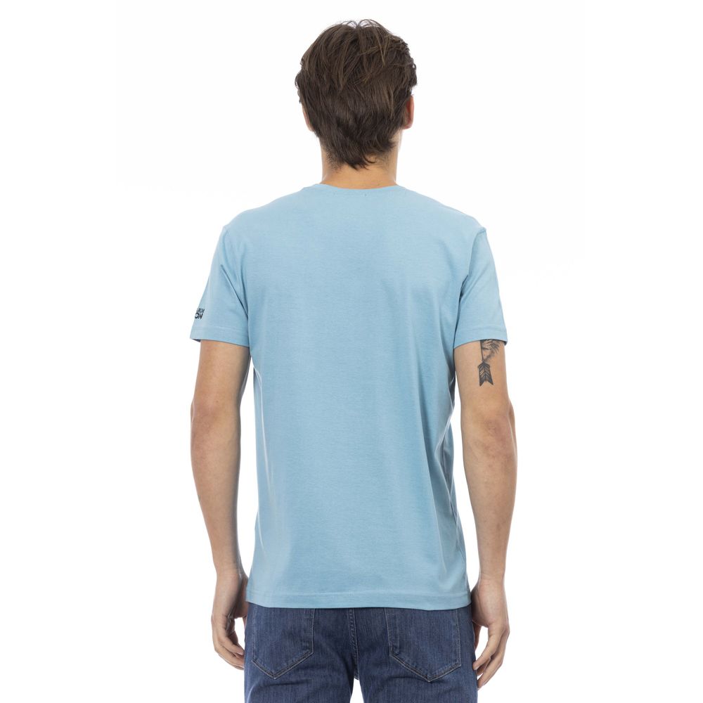 Light Blue Cotton T-Shirt