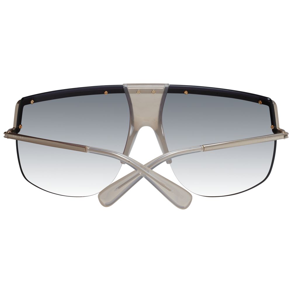 Max Mara Aviator Dark-Tint Metal Sunglasses - Silver