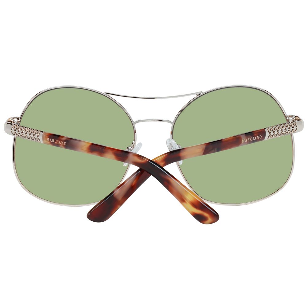 Marciano by Guess Aviator Gradient Medium-Tint Metal Sunglasses - Rose Gold