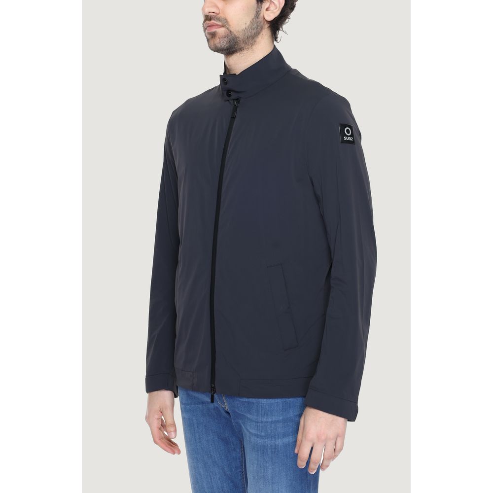 Suns Men's Nylon & Spandex Jacket - Black