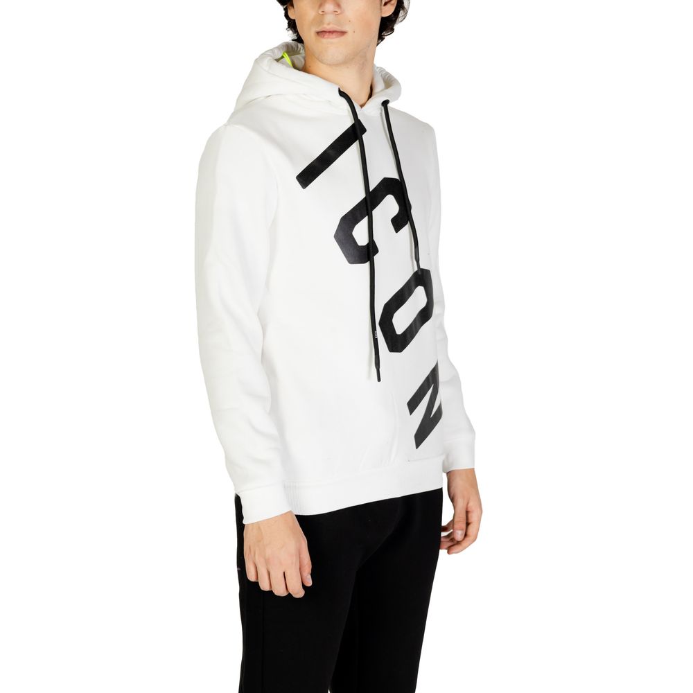 Icon Men's Cotton Polyester Sweater - White