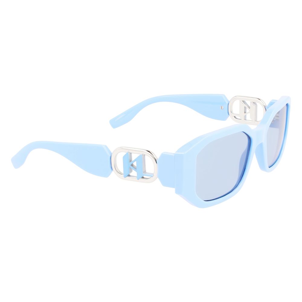 Blue Injected Sunglasses by Karl Lagerfeld