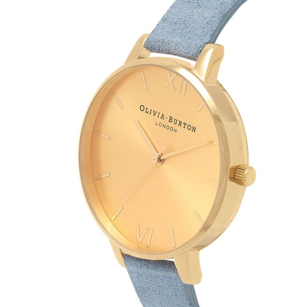 Olivia Burton OB16BD111 Gold & Blue Women's Watch