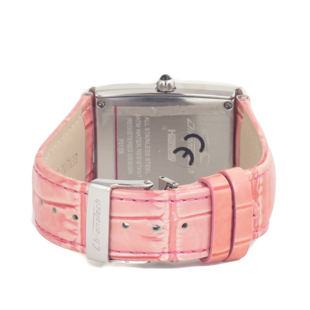 Chronotech CT7017B02 Silver & Pink Unisex Watch