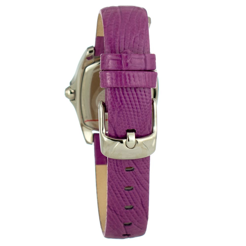 Chronotech CT7094SS38 Silver & Violet Women's Watch